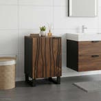 vidaXL Wastafel kabinet voor de badkamer met plank, Verzenden, Nieuw