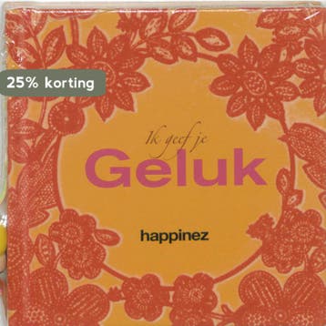Happinez / Ik geef je geluk / Happinez 9789058974488, Boeken, Verzenden, Gelezen
