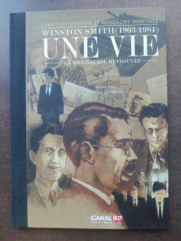 Winston Smith T1 + dédicace + 2x ex-libris - C - 1 Album -