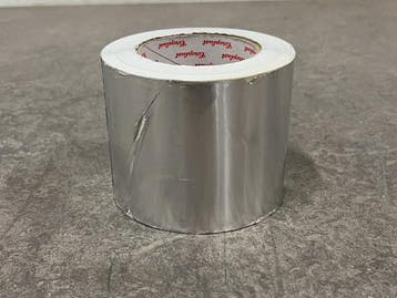 Veiling - 5x Coroplast aluminium tape - folie (100mm × 50m), Nieuw
