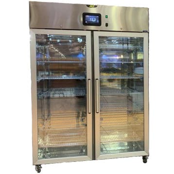 Medische Koelkast | LEONARD | 1400L (2/1 GN) | RVS |, Verzenden