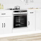 vidaXL Ovenkast Kalmar bewerkt hout hoogglans wit, Verzenden, Nieuw
