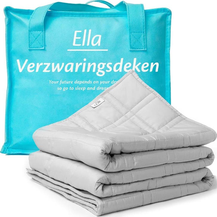 Verzwaringsdeken 9kg OEKO-TEX | OP = OP | Pak die winst!, Huis en Inrichting, Slaapkamer | Beddengoed, Grijs, Nieuw, Deken of Dekbed
