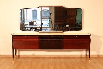Borsani - Osvaldo Borsani - Credenza - Glas, Marmer,