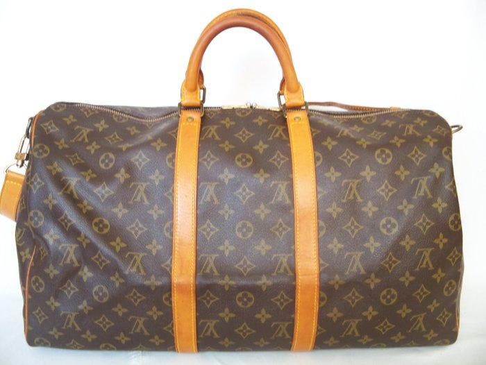 Louis Vuitton - Keepall 50 Bandouliere (US Version!) - Sac, Handtassen en Accessoires, Tassen | Damestassen