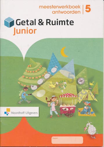 Getal en Ruimte Junior Antwoorden Meesterwerkboek groep 5, Verzenden, Nieuw