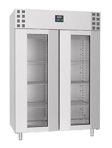 Koelkast Rvs Glasdeur Monoblock 1400 liter, Verzenden, Nieuw in verpakking, Koelen en Vriezen