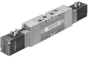 Festo 5/3 Échappement Dair Électrovanne G1/8 1000l/min -, Bricolage & Construction, Verzenden