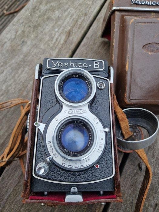 Yashica B TLR Film Tested Analoge camera, Audio, Tv en Foto, Fotocamera's Analoog