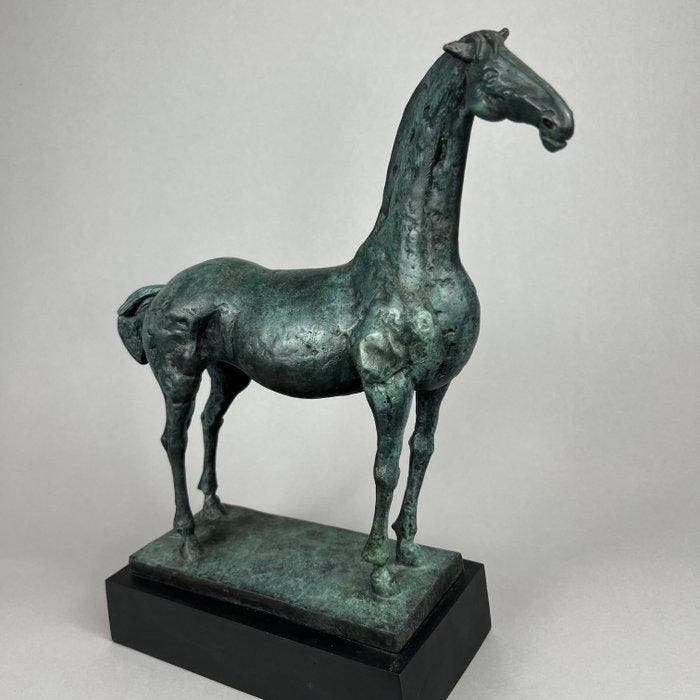Robert Dyrcz - Horse (Bronze Sculpture), Antiek en Kunst, Kunst | Designobjecten