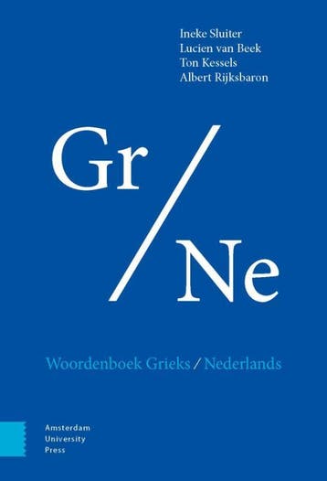Woordenboek Grieks/Nederlands | Nieuw, Boeken, Verzenden, Nieuw, Ineke Sluiter-Lucien van Beek-Ton Kessels-Albert Rijksbaron