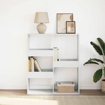 vidaXL Boekenkast / kamerscherm 100x33x115 cm wit, Verzenden