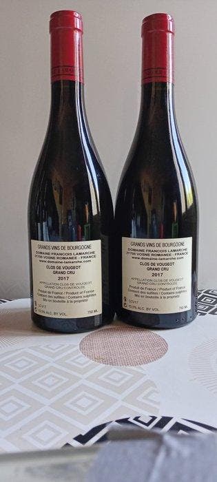 2017 Domaine François Lamarche - Clos Vougeot Grand Cru - 2