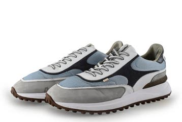 Floris van Bommel Sneakers in maat 44½ Blauw, Kleding | Heren, Floris van Bommel, Zo goed als nieuw, Sneakers, Verzenden