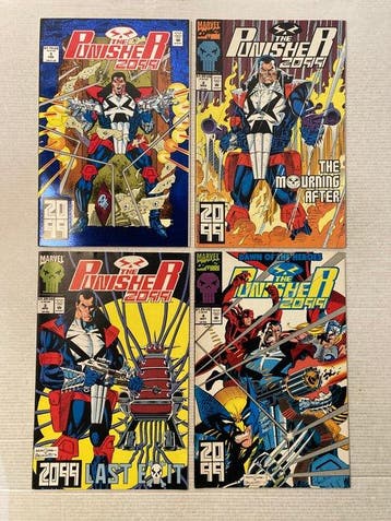 The Punisher 2099 + War Zone (1993) 20 Comics in range # 1, Boeken, Nieuw