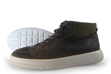 Ecco Hoge sneakers in maat 45 Bruin, Ecco, Bruin, Verzenden, Zo goed als nieuw