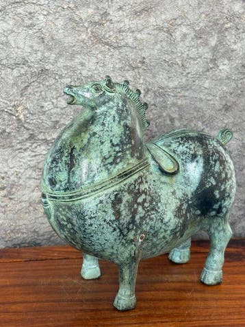 Tang-Dynastie stijl paard - Brons - China (Zonder