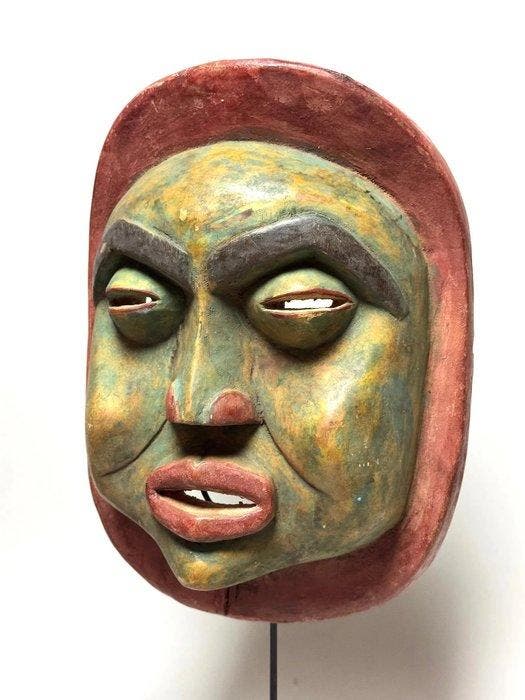 Eskimo-masker - Inuit - Groenland (Zonder minimumprijs), Antiquités & Art, Art | Art non-occidental