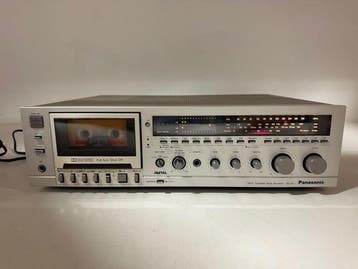 Panasonic - SG-60 Stereo Receiver / Audiocassette deck, Nieuw