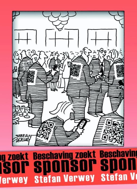 Beschaving zoekt sponsor 9789076168487 Stefan Verwey, Boeken, Stripverhalen, Gelezen, Verzenden