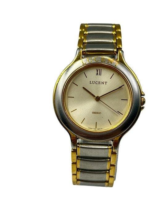 Seiko - Lucent – Bicolor Dress Watch – February 1991 -, Handtassen en Accessoires, Horloges | Antiek