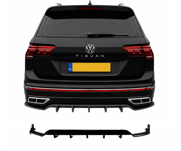 Diffusersplitter | geschikt voor Volkswagen | Tiguan 2021-20, Autos : Divers, Tuning & Styling, Envoi