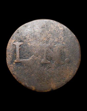 Indonesië, Java. Duit 1809 Louis Napoleon Ref: KM#19/225