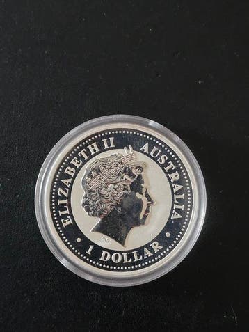 Australië. 1 Dollar 2003, Lunar I, 1 Oz (Zonder
