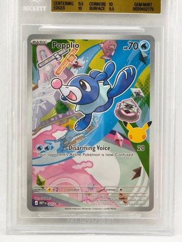 Pokémon Graded card - First Partner Illustration Collection, Nieuw