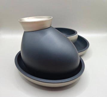 Georg Jensen - Maria Berntsen - Ensemble sucre et crème -