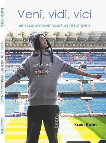 Veni, vidi, vici, een jaar om over naar huis te schrijven, Boeken, Verzenden, Gelezen, Karin Koen - Dop