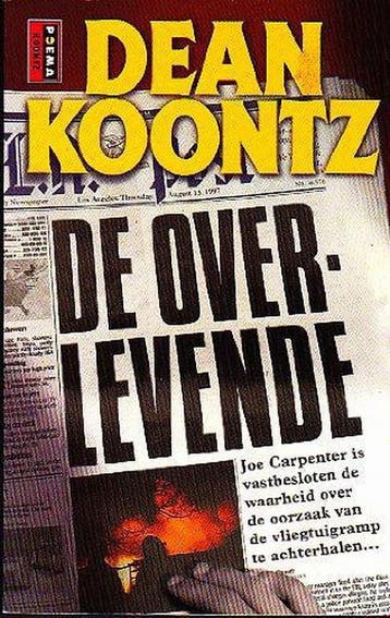 De overlevende / Poema Koontz 9789024541744 Dean R. Koontz, Verzenden, Gelezen, Dean R. Koontz