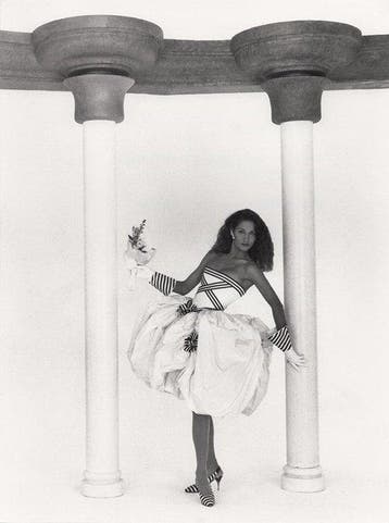 Karl Lagerfeld (1933–2019) - Fashion model, 1988