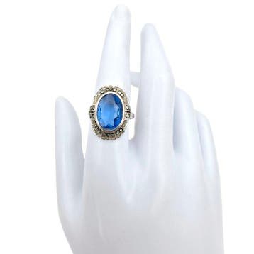Zonder minimumprijs - Ring Zilver - Art Deco, Nieuw