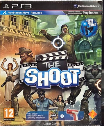 The shoot + gun attachment (ps3 tweehands game), Ophalen of Verzenden