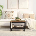 vidaXL Salontafel 60x50x40 cm massief gerecycled hout, Verzenden, Nieuw