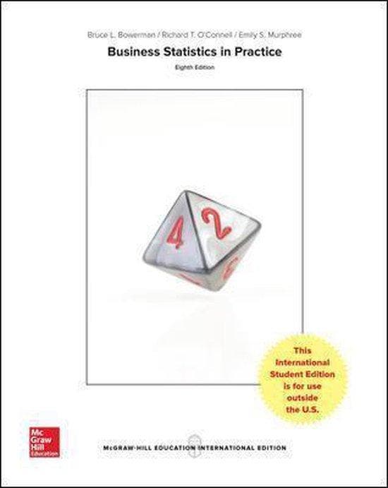Business Statistics in Practice 9781259253324 Bruce Bowerman, Boeken, Taal | Engels, Gelezen, Verzenden