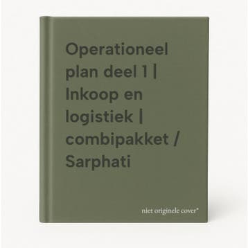 Operationeel plan deel 1 | Inkoop en logistiek | combipakket, Boeken, Schoolboeken, Verzenden, Zo goed als nieuw
