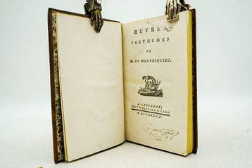 Montesquieu (Charles-Louis de Secondat) - Œuvres posthumes