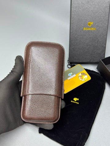 Cohiba - Zonder minimumprijs - Humidor - Leder, Hout -, Nieuw