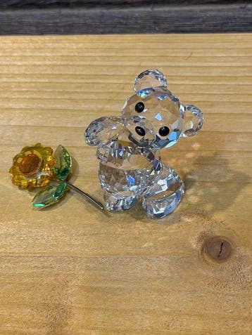 Swarovski - Beeldje - Chris Bear Sunflower for You Crystal