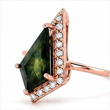 Zonder minimumprijs - Ring - 14 karaat Roségoud, 1,97 gram, Nieuw