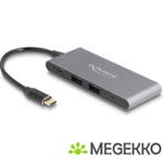 DeLOCK 64111 interface hub USB 3.2 Gen 2 (3.1 Gen 2) Type-C, Computers en Software, USB Sticks, Verzenden, Nieuw