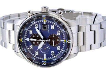 Citizen - NO RESERVE PRICE - Aviator Chrono - Eco Drive -, Nieuw