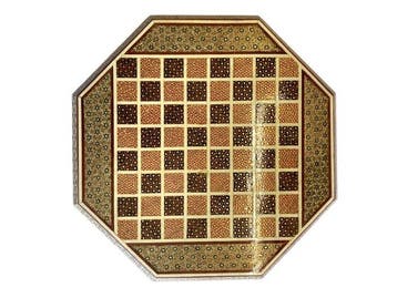 Khattam Kari (Marquetry) - Schaakspel