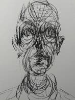 Giacometti Alberto (1901 - 1966) - Tête Dun Homme, Antiquités & Art