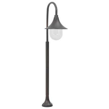 vidaXL Paalverlichting tuin E27 120 cm aluminium brons, Verzenden, Nieuw