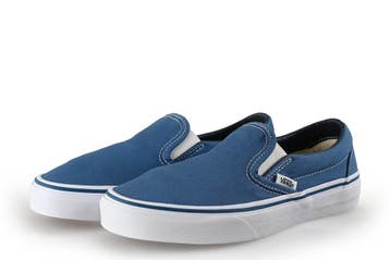 Vans Instappers Jongens in maat 35 Blauw, Jongen of Meisje, Schoenen, Zo goed als nieuw, Vans