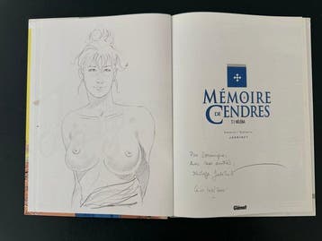 Mémoire de Cendres T1 + dédicace - C - 1 Album - Herdruk -, Boeken, Stripverhalen, Nieuw
