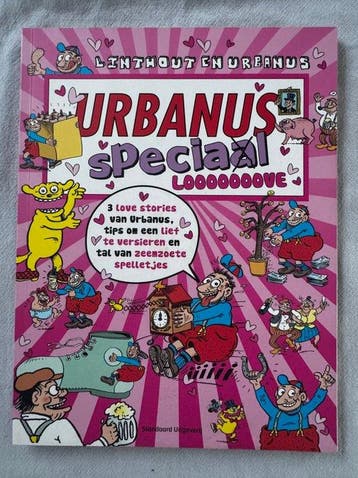 Urbanus 1 t/m 5 - Urbanus Speciaal - 4 opdrachttekeningen -, Livres